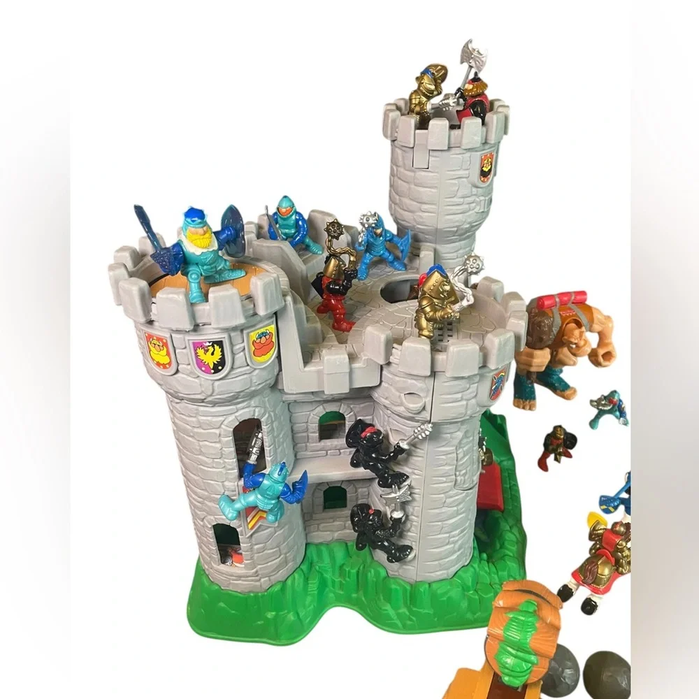 1994 Fisher-Price Great Adventures Castle Knight Action Figures & Accessories